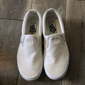 White vans sneakers